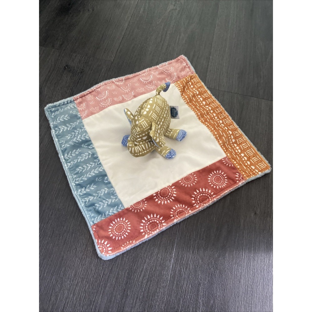 Mary Meyer Security Blanket Lovey Lovie Elephant Blankie